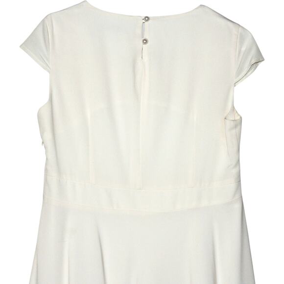 Navy White Long Sleeve Maxi Dress Size Large - Picture 10 of 10